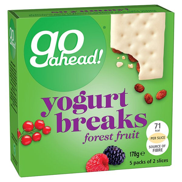 Go Ahead F/Fruits Yoghurt Breaks 5pk