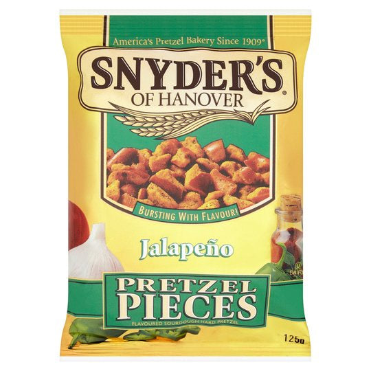 Snyders Pretzel Pieces - Jalapeno 125g