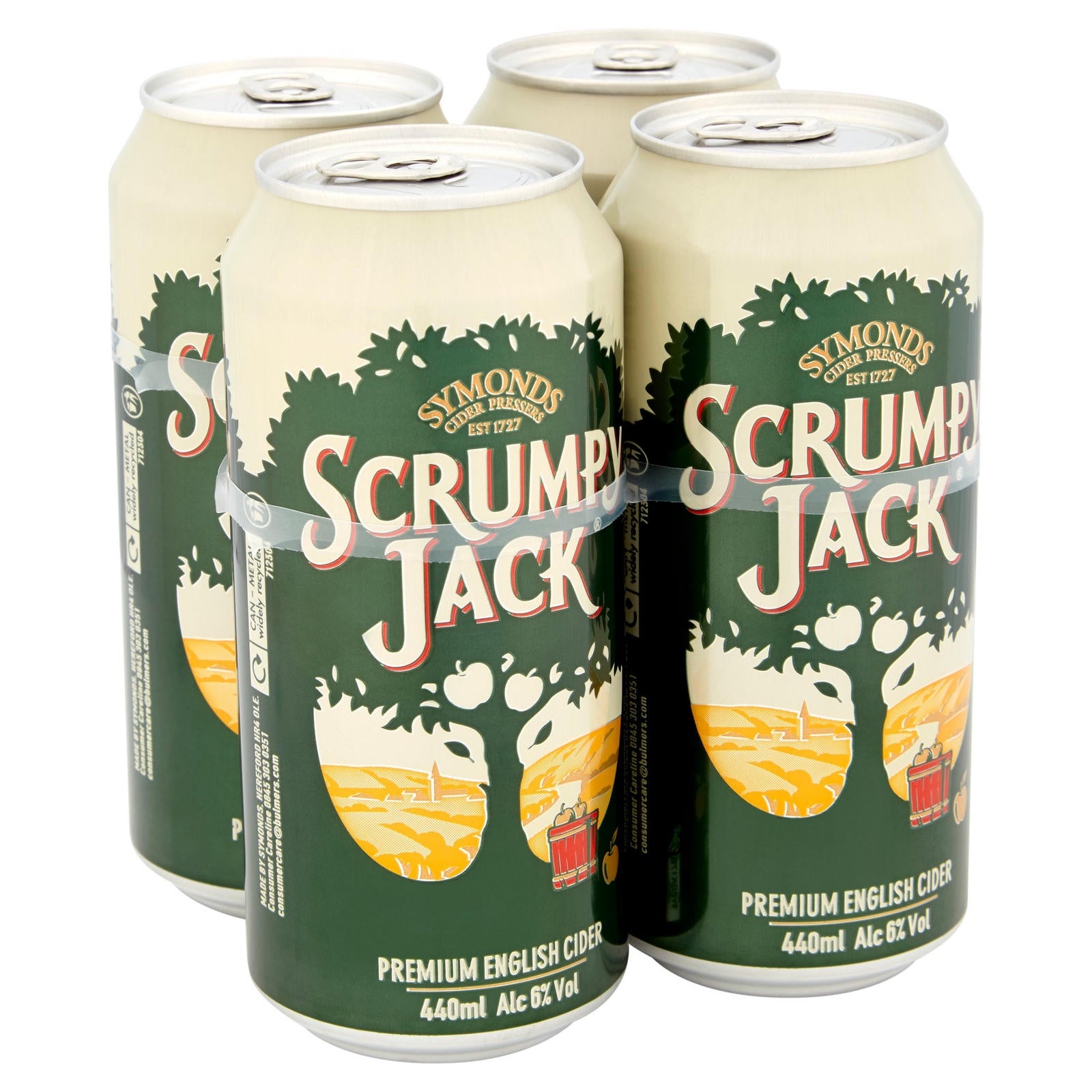 Scrumpy Jack Cider 4x440ml*