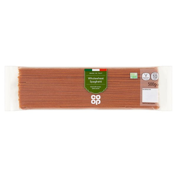 Co-op Wholewheat Spaghetti 500g
