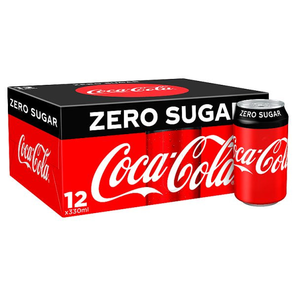 Coca Cola Zero Can 12 x 330ml*