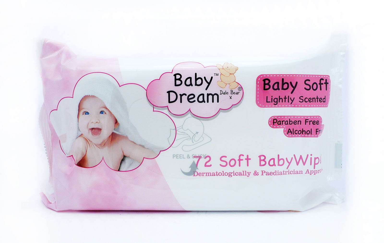 Baby Dream Wipes 72 pk*