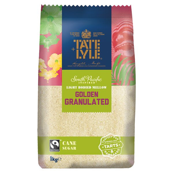 Tate & Lyle Golden Granulated Sugar 1kg