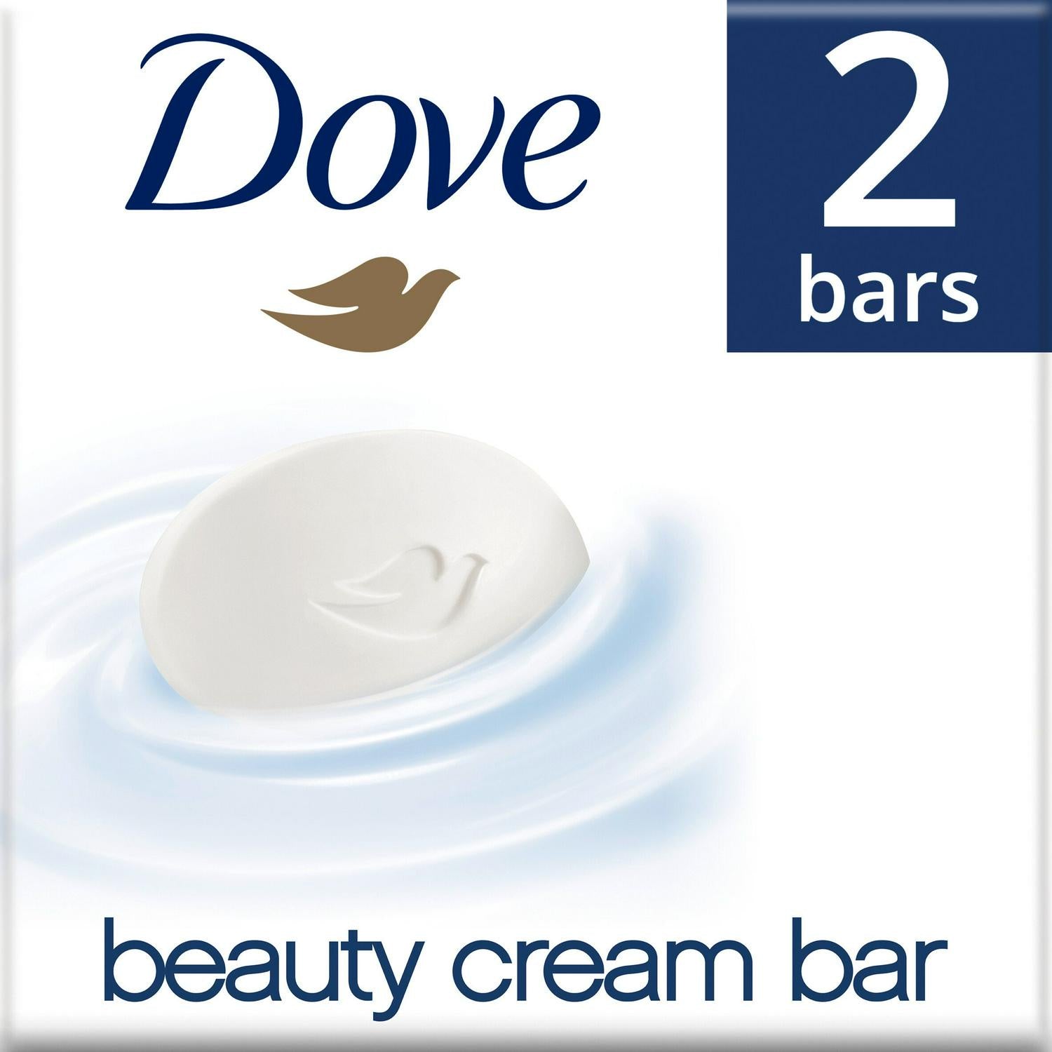 Dove Bar Soap Beauty Cream 2x100g*