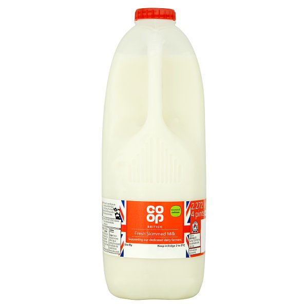 Co-op Fresh Skimmed Milk 4pt