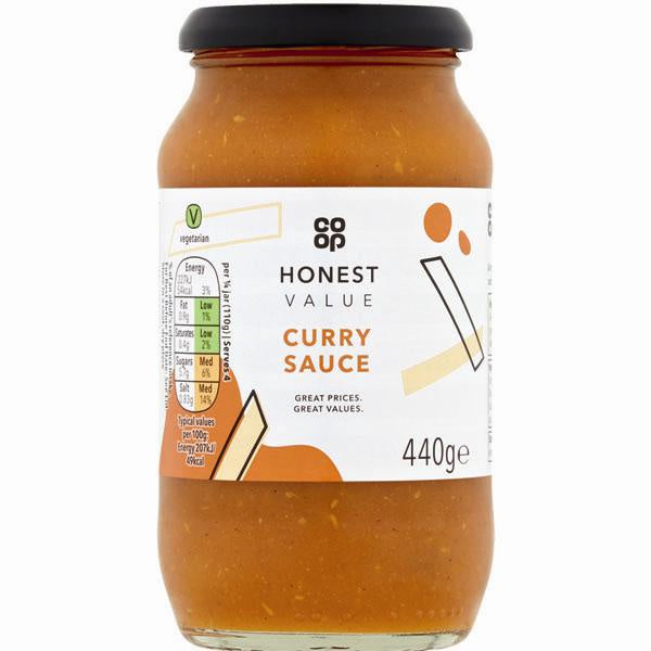 Co-op Honest Value Curry Sauce 400g