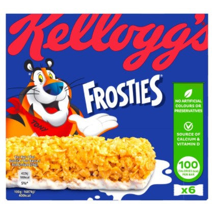 Kelloggs Frosties Bar 6 x 25g*