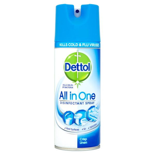 Dettol Disinfectant Spray Crisp Linen 400ml*#