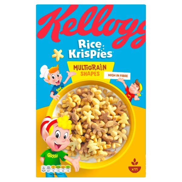 Rice Krispies Multigrain Shapes Blueberry & Apple 350g