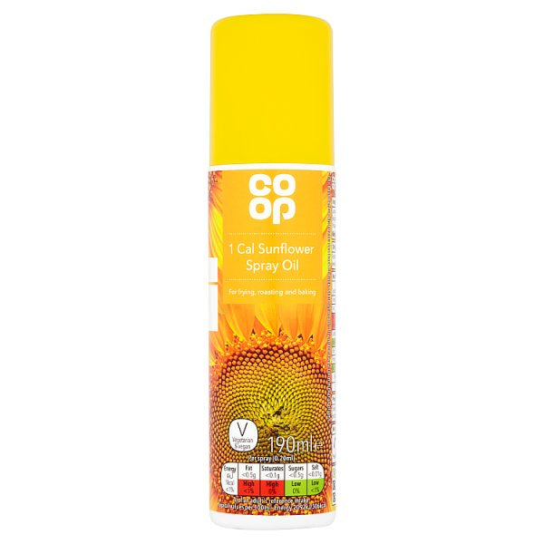 Co-op 1 cal Sunflower Spray 190ml