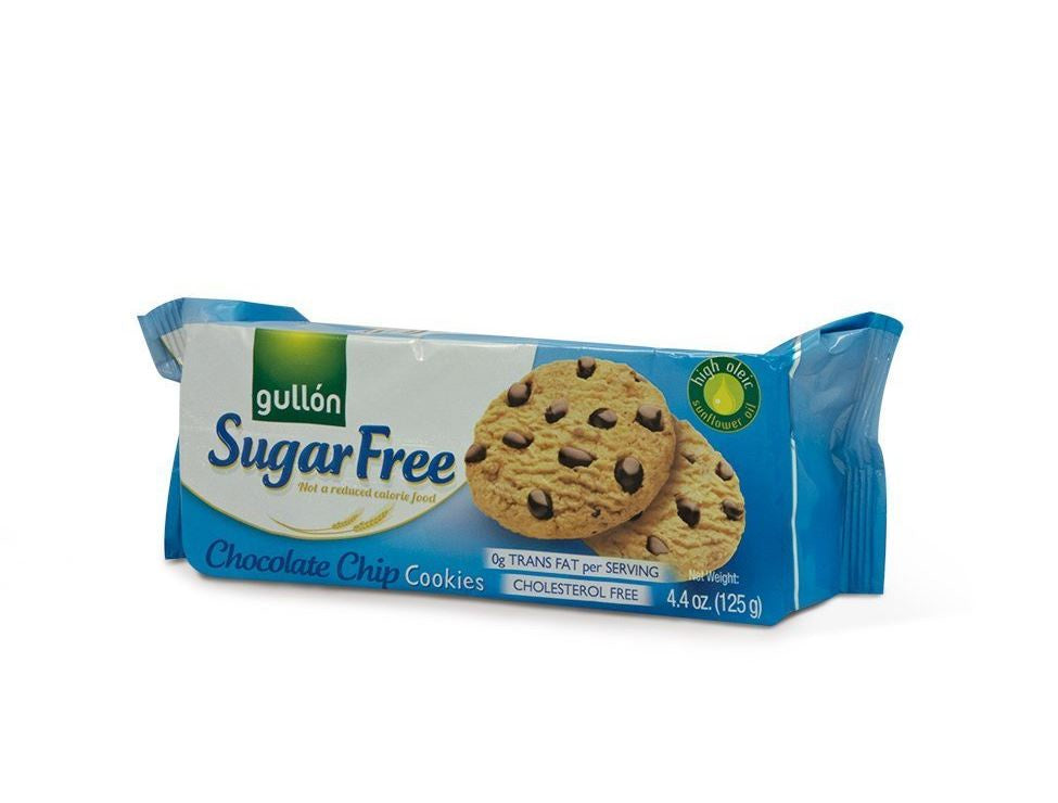 Gullon Choco Chip Biscuits Sugar Free 125g