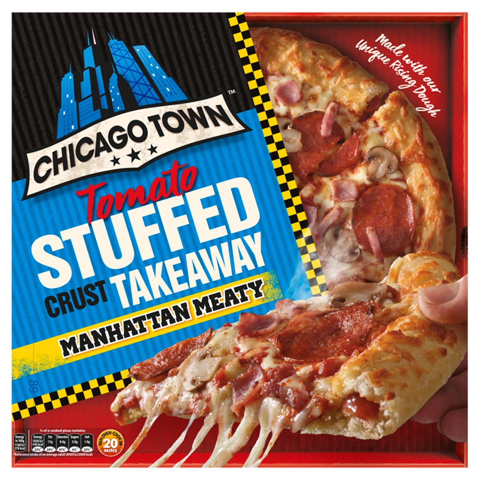 Chicago Town S/C Manhattan Meaty Large Pizza