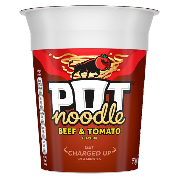 Pot Noodle Beef & Tomato 90g #