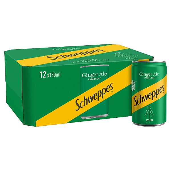 Schweppes Canada Dry Ginger Ale 12pk*#