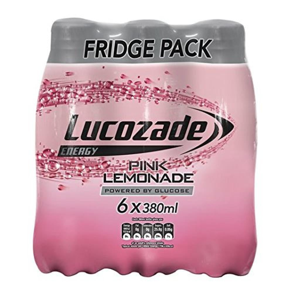 Lucozade Pink Lemonade 6x380ml*