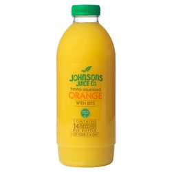 Johnsons Freshly Squeezed Orange Juice 1ltr*