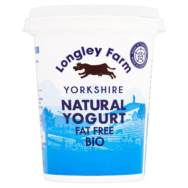 Longley Farm Fat Free Yoghurt 450g