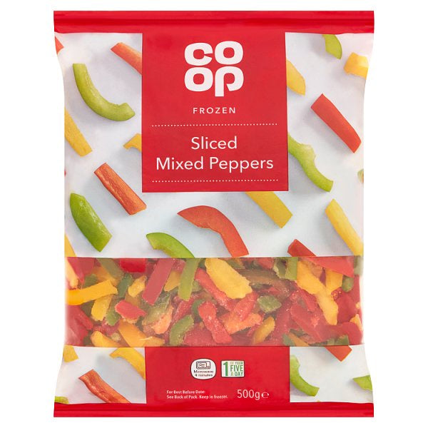 Co-op Sliced Mixed Peppers