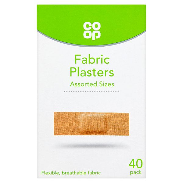 Co-op Fabric Plasters 40pk *