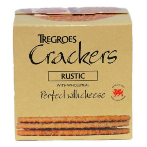 Tregoes Rustic Wholemeal Crackers  160g