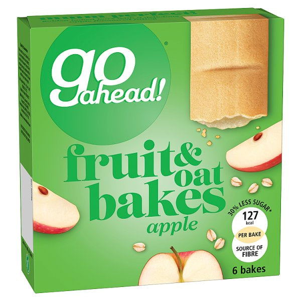Go Ahead Fruity Apple Bakes 6x35g