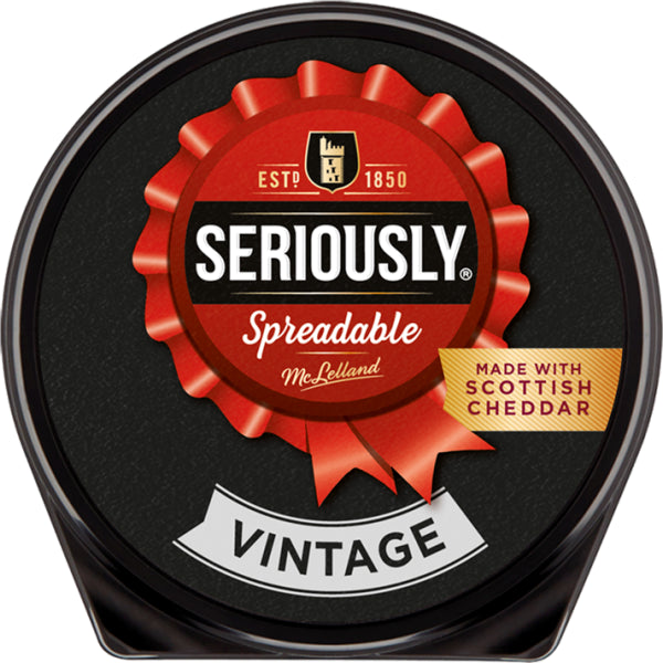 Seriously Strong Spreadable Vintage 125g #