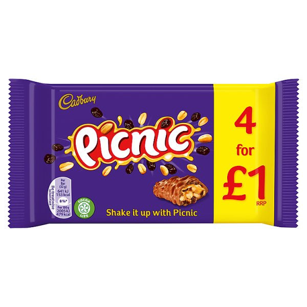 Cadbury Picnic 4pk *  #