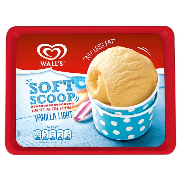 Walls Vanilla Soft Scoop 1.8ltr*