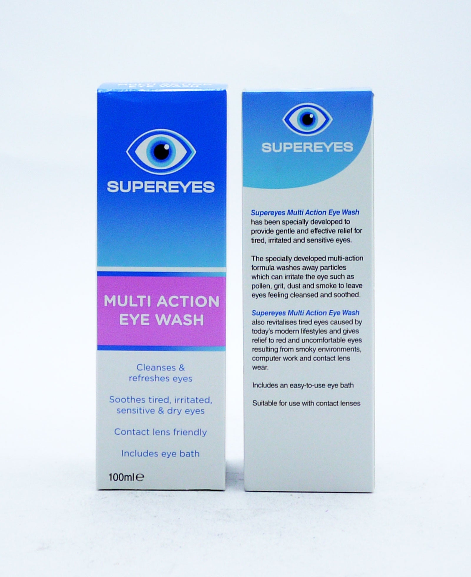 Supereyes Multi Action Eye Wash + Eye Bath 100 ml*