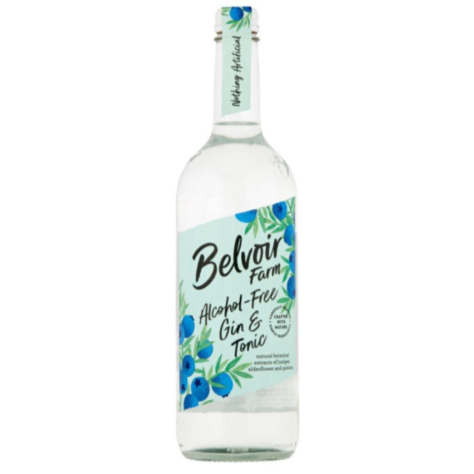 Belvoir Alcohol-Free Gin & Tonic 75cl*