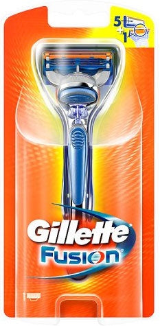 Gillette Fusion Manual Razor Plus 1 Precision Trimmer Blade + 1 Refill Blade*