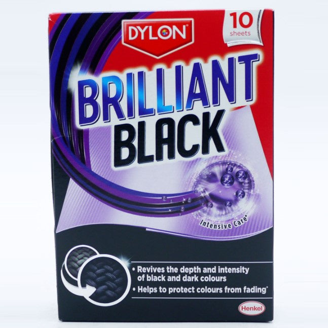 Dylon Brilliant Black Sheets10pk*