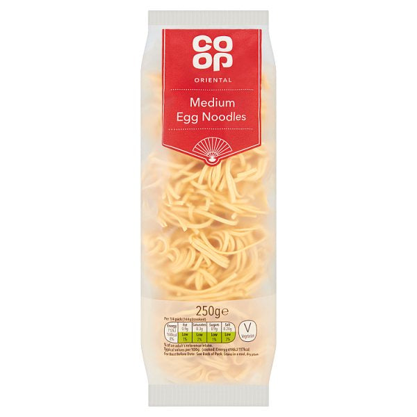 Co-op Medium Egg Noodles 250g