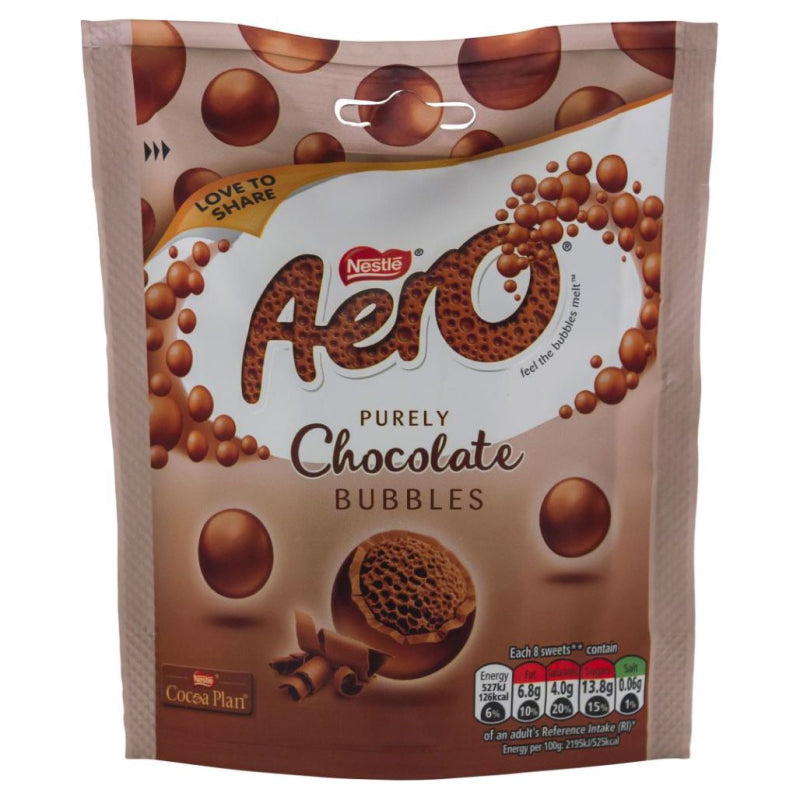 Nestle Aero Bubbles Chocolate 102g *