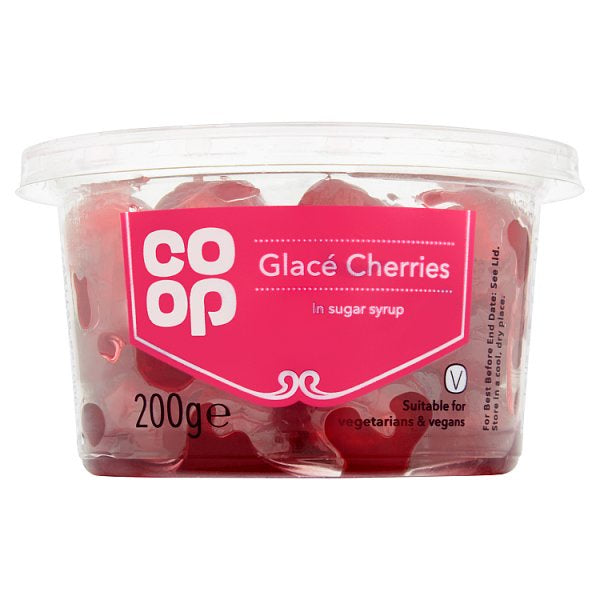 Co-op Glace Cherries 200g