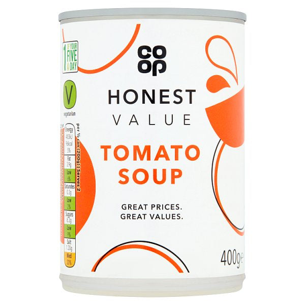 Co-op Honest Value Tomato Soup 400g