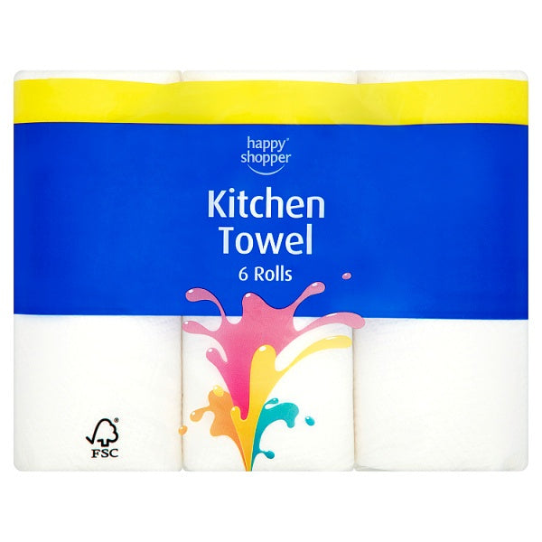 Happy Shopper Kitchen Towel 6-roll*