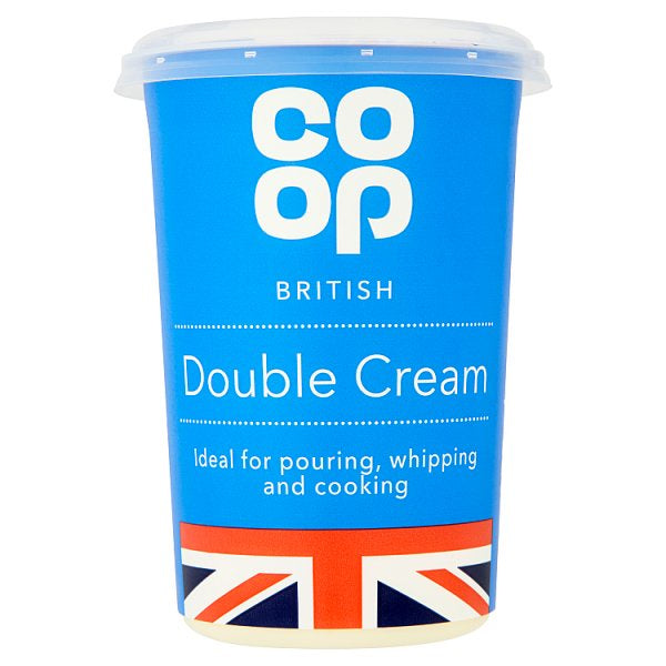 Co-op Double Cream 600ml
