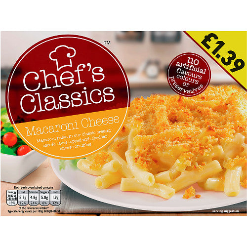 Chef's Classic Macaroni Cheese 320g