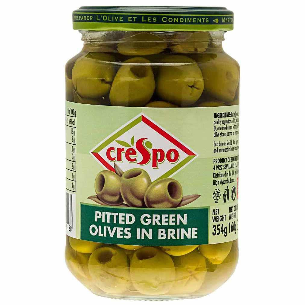 Crespo Green Olives 354g