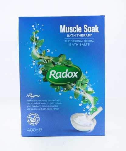 Radox Bath Muscle Soak Salts 400g*