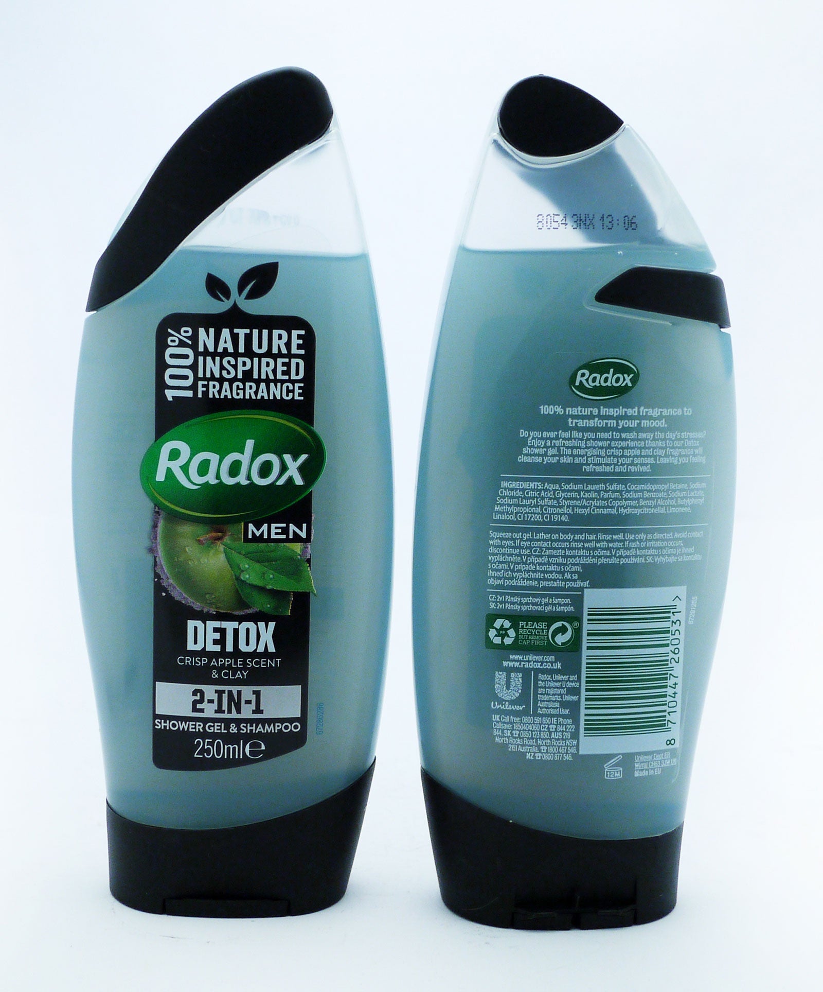 Radox Shower Gel 2in1 Men Detox 250ml*