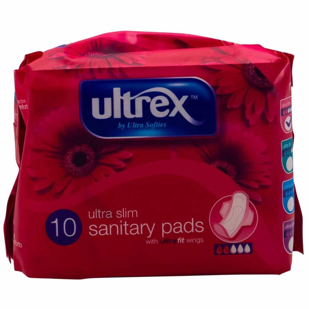 Ultrex Ultra Slim Sanitary Pads 10pk