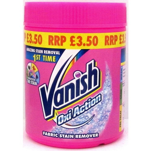 Vanish Oxi Action Powder (Pink) 450g*