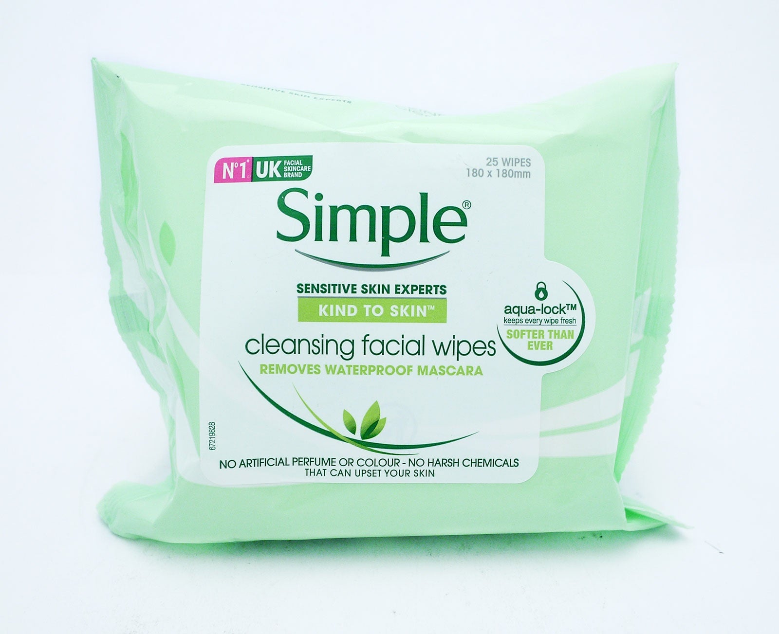 Simple Facial Wipes Kind to Skin Cleansing (25)*