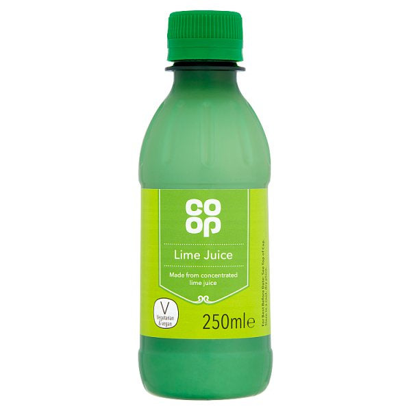 Co-op Lime Juice 250ml