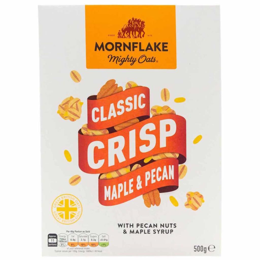 Mornflake Maple & Pecan Crisp (500g)