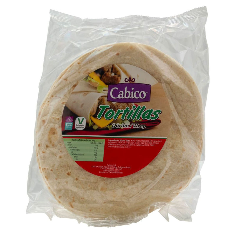 Cabico Tortilla Wraps 6pk (25CM)