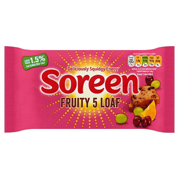 Soreen Fruity Five Loaf 190g