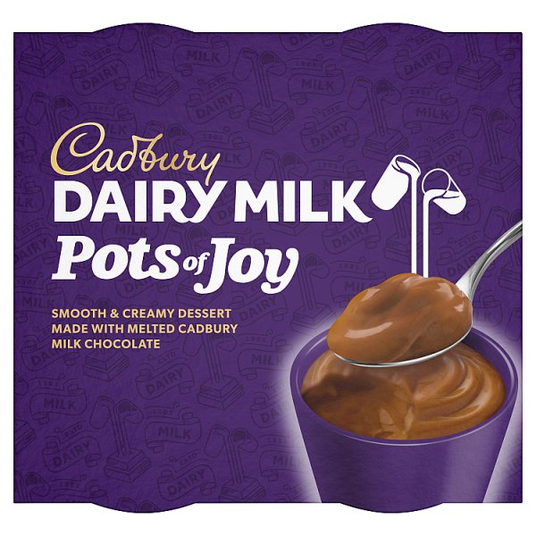 Cadbury Dairy Milk Pots Of Joy 4pk